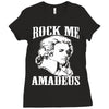 mozart tribute Ladies Fitted T-Shirt
