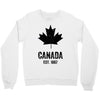 Canada Established 1867 Crewneck Sweatshirt