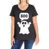 Ghost Boo Ladies Curvy T-Shirt