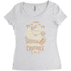driver picks the music Women's Triblend Scoop T-shirt
