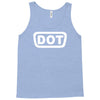 2x dot sticker vinyl decal d.o Tank Top