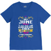 i am a june women V-Neck Tee