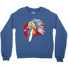 chief many feathers Crewneck Sweatshirt