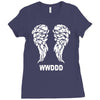 the walking dead what would daryl dixon do Ladies Fitted T-Shirt