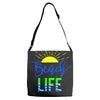 beach life Adjustable Strap Totes