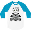 I Am Cat Actually In A Very Commited Relationship 3/4 Sleeve Shirt