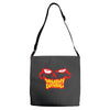 zombie regard qui tue Adjustable Strap Totes