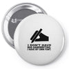 i have my own font Pin-back button