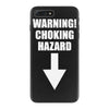 warning choking hazard printed iPhone 7 Plus Case