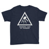 warning god of thunder Youth Tee