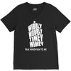 wibbly wobbly timey wimey talk whovian to me V-Neck Tee