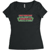 christmas misery Women's Triblend Scoop T-shirt