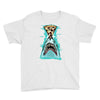 pizza shark graphic Youth Tee