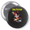 joke fiction Pin-back button