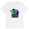 spooky city creatures   hockey team V-Neck Tee