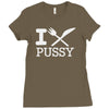 i eat pussy funny sex Ladies Fitted T-Shirt