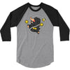 shiny 3/4 Sleeve Shirt