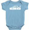 the walking dead horror zombie Baby Onesie