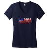 running the world since 1776 Women's V-Neck T-Shirt