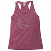 basketball sport bball streetball sportswear usa baskets ball Racerback Tank