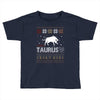 santa taurus christmas ugly t shirts Toddler T-shirt