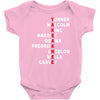 take a knee Baby Bodysuit