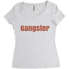 gangster Women's Triblend Scoop T-shirt