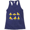 candy corn are triangles Racerback Tank