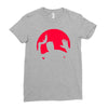 moonlight dark Ladies Fitted T-Shirt