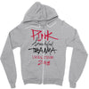 pink beautiful trauma world tour 2018 Zipper Hoodie