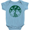 twin pies coffee Baby Onesie