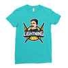 colorado springs - lightning Ladies Fitted T-Shirt