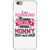 running mommy iPhone 6/6s Case