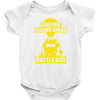 battle bus victory royale Baby Bodysuit