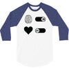 How To Live A Happy Life 3/4 Sleeve Shirt