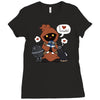 jawas love droids Ladies Fitted T-Shirt