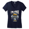 breaking out Women's V-Neck T-Shirt