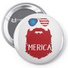 america 3 Pin-back button