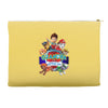 paw patrol birthday boy grandpa Accessory Pouches
