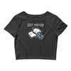mickey mouse gangster get money Crop Top