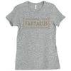 behold fartacus fart humorous Ladies Fitted T-Shirt