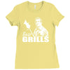 bear grills  funny Ladies Fitted T-Shirt