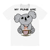 my puns are All Over Women's T-shirt