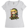 dear world, i&rsquo;m not zelda Women's Triblend Scoop T-shirt