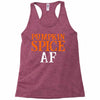 pumpkin space af Racerback Tank