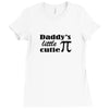 daddy little cuttie Ladies Fitted T-Shirt