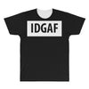 idgaf Dua Lipa All Over Men's T-shirt