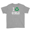 i recycle girls slogan text funny baseball jersey Youth Tee