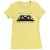 shotgun shuts his cakehole Ladies Fitted T-Shirt