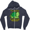 not late Zipper Hoodie